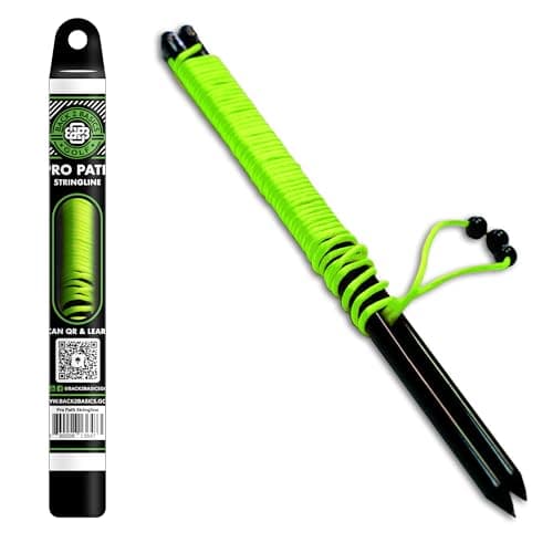 Triple Bead Golf Alignment String Line, Putting Aid for Indoor & Outdoor, Golf Putting Trainer, Putting String Line for Golf, Golf Putting Training Aid for Precision, Putting Alignment String