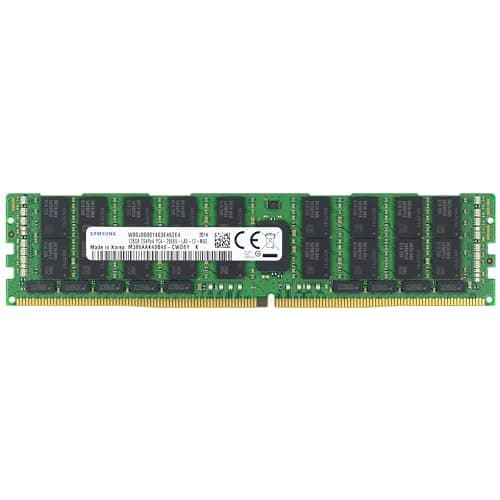 Samsung 128GB DDR4 3200MHz PC4-25600 ECC LRDIMM 4Rx4 Quad Rank 1.2V Load Reduced DIMM 288-Pin Server RAM Memory M386AAG40AM3-CWE