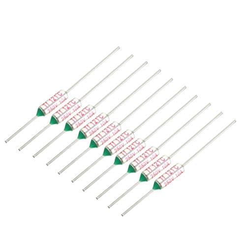 Uxcell 10A 250V Thermal Protector Kit