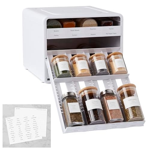 YouCopia SpiceStack Adjustable Spice Rack Organizer