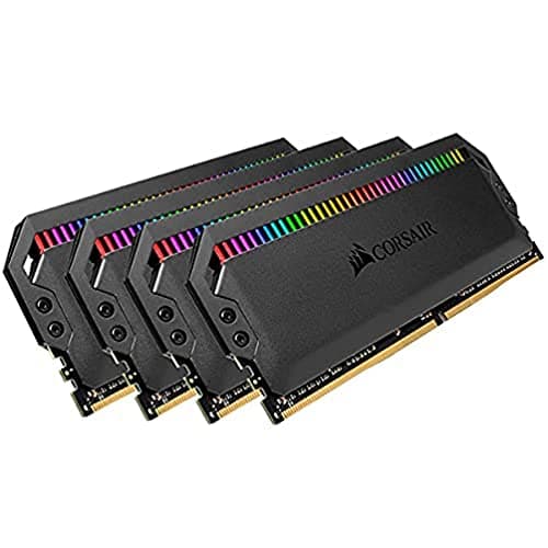 Corsair Dominator Platinum RGB DDR4 32GB (2x16GB) 3600MHz C18 Desktop Memory (12 Ultra-Bright CAPELLIX RGB LEDs, Patented CORSAIR DHX Cooling, Wide Compatibility, Intel XMP 2.0) White