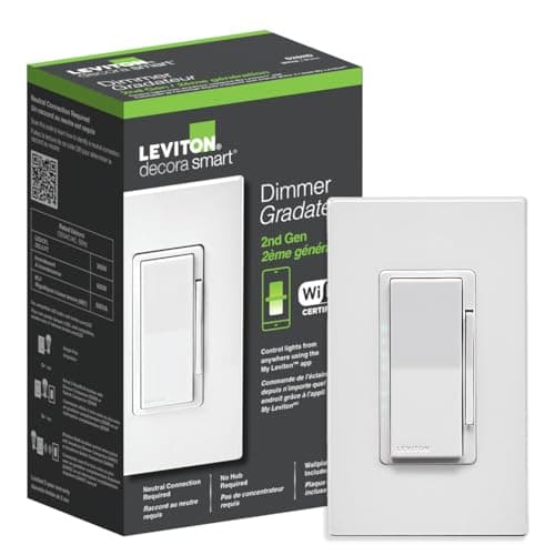 Leviton Decora Smart ELV/LED, Phase Selectable Rocker Dimmer Switch, Wi ...