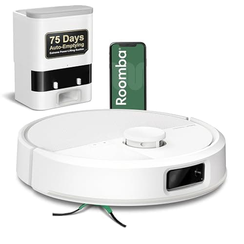 iRobot Roomba Max 705 Robot Vacuum + AutoEmpty Dock, LiDAR, Strong ...