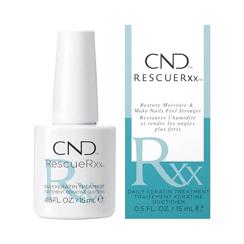 CND Vinylux RescueRXx Daily Keratin Treatment, 0.5 Fl Oz