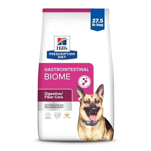 Hill's Prescription Diet Gastrointestinal Biome Digestive/Fiber Care with Chicken Dry Cat Food, Veterinary Diet, 8.5 lb. Bag