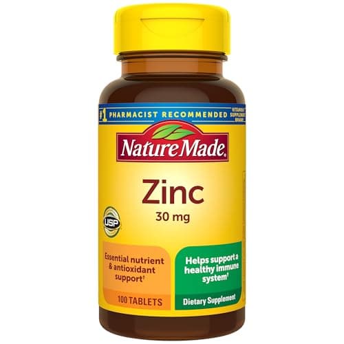 Now Foods Zinc Glycinate (Bisglycinate form) 30mg 120gel