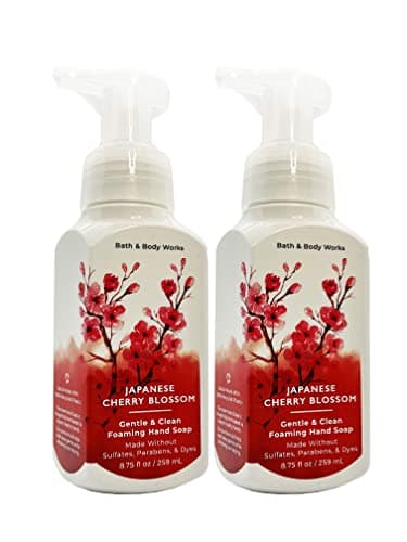 Bath & Body Works Gentle Foaming Hand Soap. Japanese Cherry Blossom (2-Pack)
