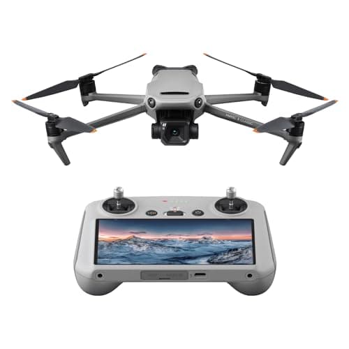 DJI Mavic 3 Classic (DJI RC) – Drone with Camera, 4/3 CMOS Hasselblad Camera, DJI RC Remote Controller, 5.1K HD Video, 46-Min Flight Time, Obstacle Sensing, Drone for Adults, 15km Transmission Range, RTH