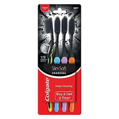 Cepillo de dientes Colgate Slim Soft Charcoal