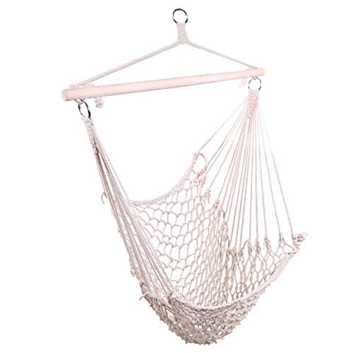 Hanging Macrame Hammock Chair W…