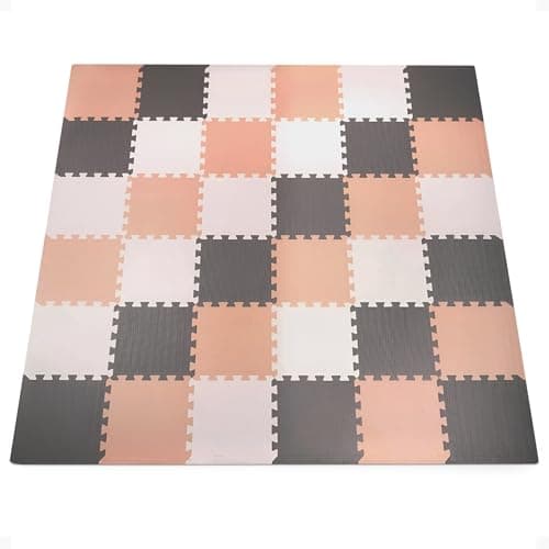 BalanceFrom Kid s Puzzle Exercise Play Mat with EVA Foam Interlocking Tiles