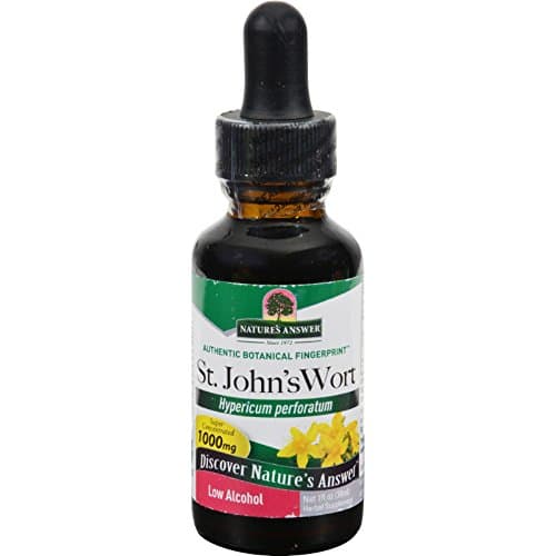 Nature's Answer, St. John's Wort Extract, Alcohol-Free, 1,000 mg, 1 fl ...