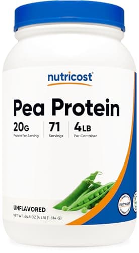 Poudre de protéine de pois Nutricost