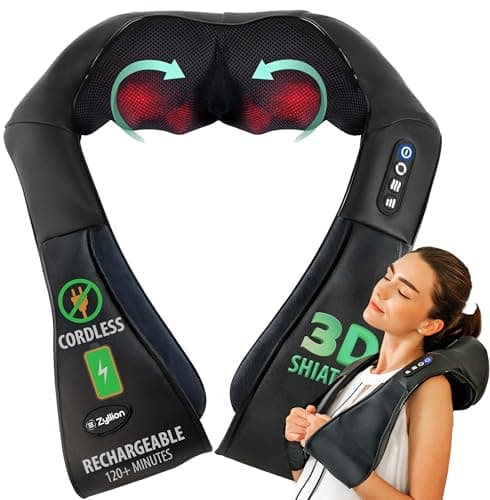 Masseur de dos et de cou Zyllion ZMA-28 avec chaleur