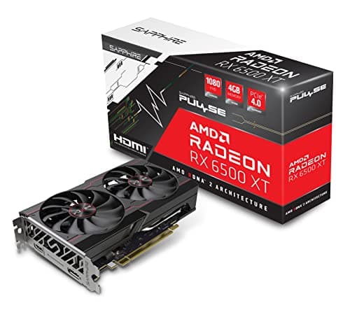 Sapphire Pulse Radeon RX 6500 XT OC 4G Graphics Card (11314-04-20G ...