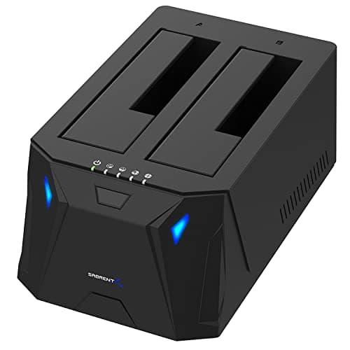 Sabrent EC-HD2B USB 3.0 to SATA I/II/III Dual Bay External HDD / SSD ...