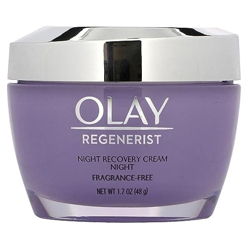 Olay Regenerist Night Recovery Cream Face Moisturizer, Fragrance Free, 50 mL