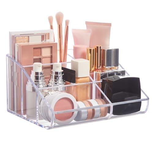 Organizador de maquillaje de plástico transparente STORi