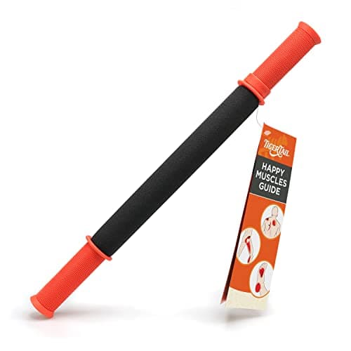 Palo de rodillo muscular Tiger Tail Classic de 18 pulgadas