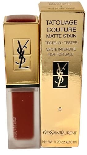 Yves Saint Laurent Tatouage Couture Matte Stain - 12 Red tribe, 0.2 ounces