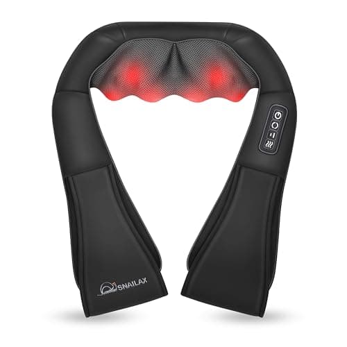 Masseur shiatsu pour le cou et les épaules de Snailax avec chaleur