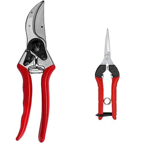Felco 2 One-Hand Pruning Shear with Shear Case, 1in Cutting Capacity ...