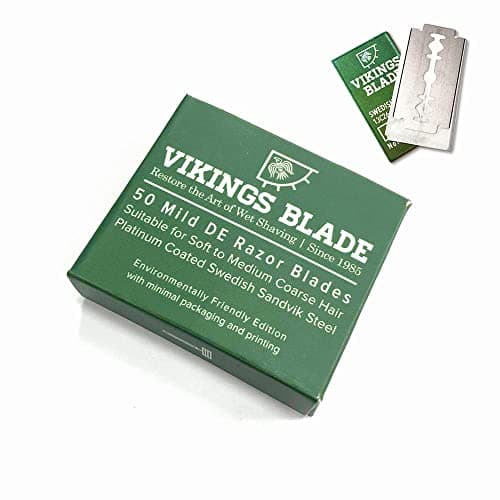 Vikings Blade Mild Double Edge Safety Razor Replacement Blades