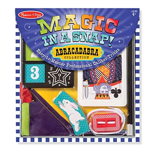 Melissa & Doug Magic in a Snap! Abracadabra Collection Magic Tricks Set ...