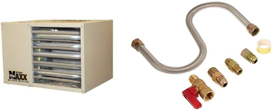 Amazon.com: Mr. Heater F260560 Big Maxx MHU80NG Natural Gas Unit Heater ...