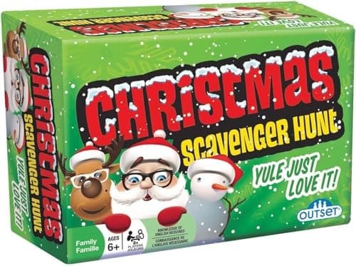Amazon.com: Outset Media Christmas Scavenger Hunt Game - Includes 220 ...
