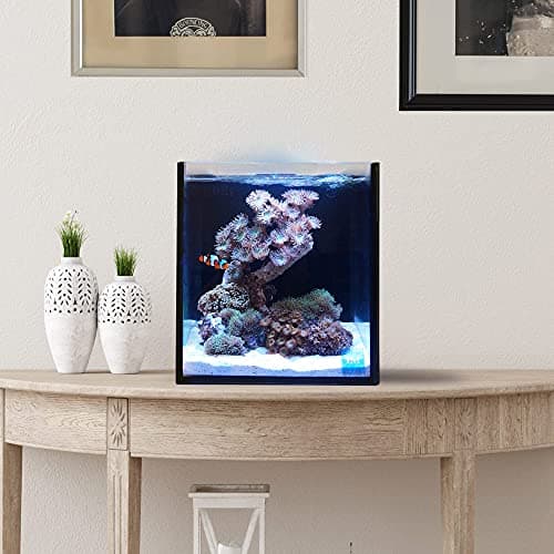INNOVATIVE MARINE NUVO FUSION PRO 2 - 40 AIO AQUARIUM W / APS STAND WH ...