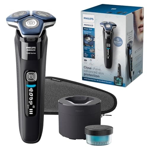 Philips Norelco 7500 Electric Shaver for Sensitive Skin - Ocean Blue ...