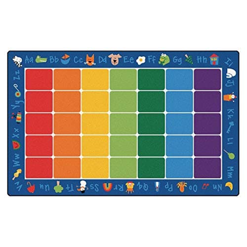 Sorbus Kids City Traffic Car Rug with Roads