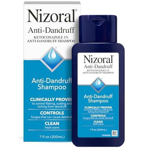Nizoral Anti-Dandruff Shampoo with 2% Ketoconazole, Fresh Scent, 200ml