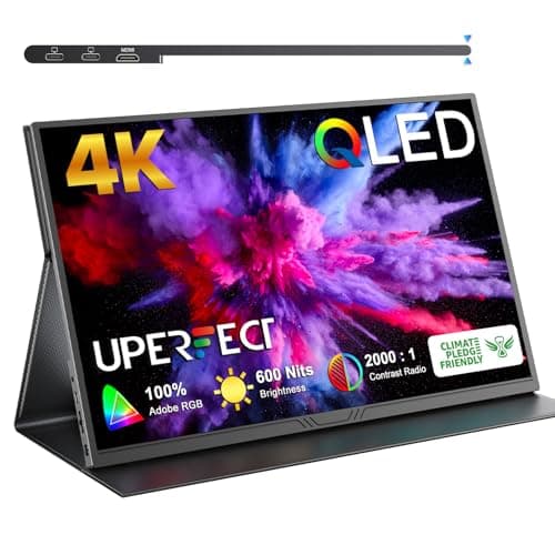 Jual UPERFECT True Portable Monitor 4K 15.6 inch 3840x2160 UHD HDR 99% ...