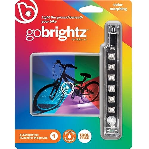 Brightz WheelBrightz LED Bicycle Wheel Light, Water-Resistant, Blue, 2 ...