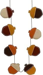 Amazon.com: 6ft. Acorn Garland by Ashland® : Home & Kitchen