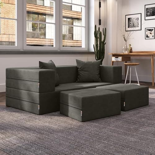 Jaxx Zipline Convertible Sleeper Ottoman