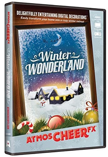 AtmosFX Christmas Digital Decoration DVD - Winter Wonderland - Walmart.com