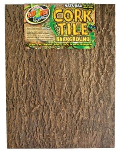 Zoo Med Natural Cork Tile Background