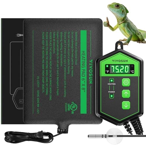 VIVOSUN Reptile Heat Mat with Digital Thermostat
