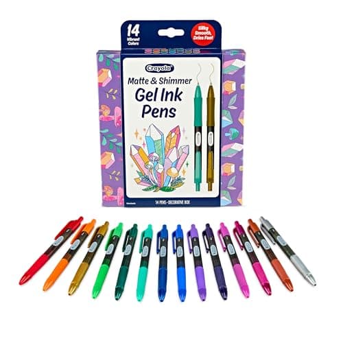 Take Note Washable Color Gel Pens, 14 Count | Crayola.com | Crayola