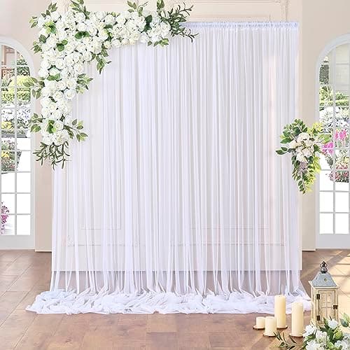 Kate White Window Backdrop Curtains for Photography