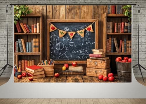 Kate Graduation Chalkboard Classroom Backdrop for Photography