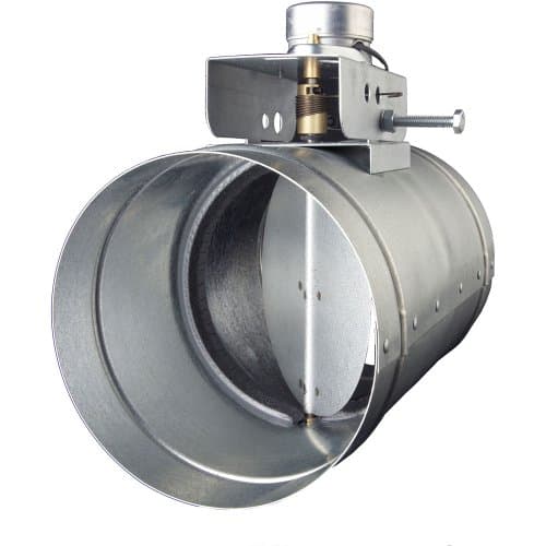 BD6 Broan-NuTone® Pressure Relief Damper with Wall Cap and 6-Inch Collar