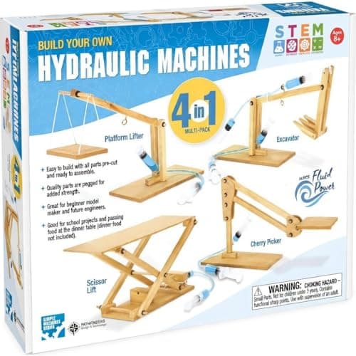 Kit de machines hydrauliques en bois 4-en-1 Pathfinders