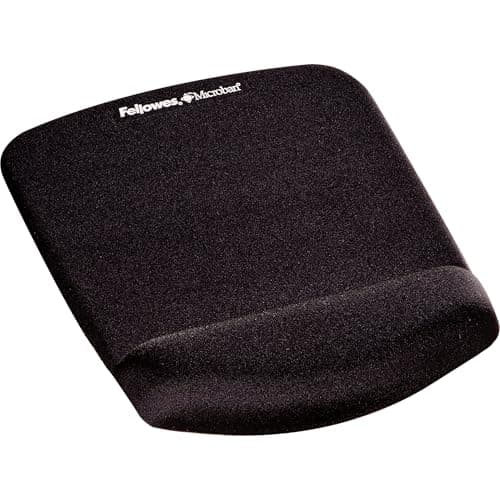 FELLOWES Plushtouch Mouse Pad Wrist Rest with Foamfusion