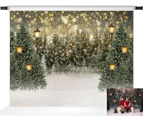Amazon.com : Kate 7x5ft Christmas Photography Backdrop Snowy Winter ...