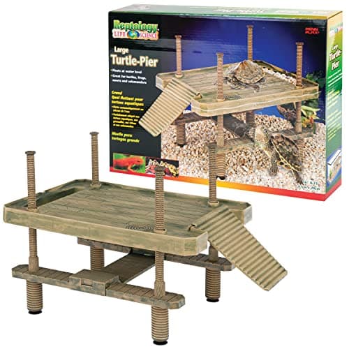 Penn-Plax Reptology Turtle Topper – 55 Gallons Aquatic Reptile Habitat ...