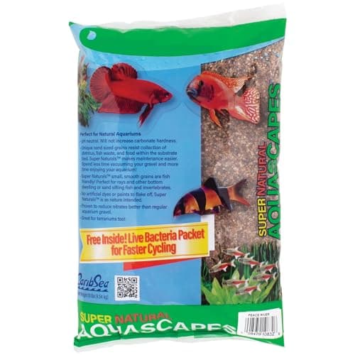 CARIBSEA Super Naturals Peace River Aquarium Substrate, 20-lb bag ...